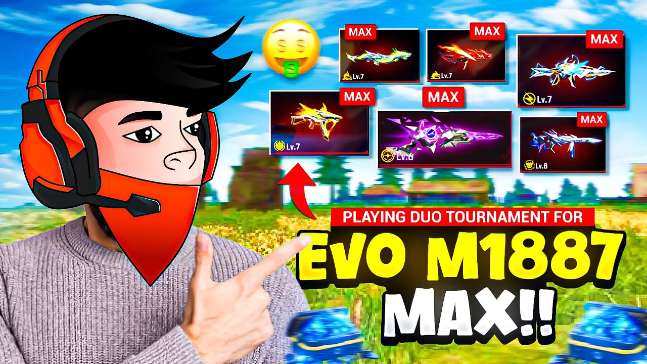 Playing Duo Tournament 🔥| For Evo M1887 Max!! 🔫| Shreyash!op