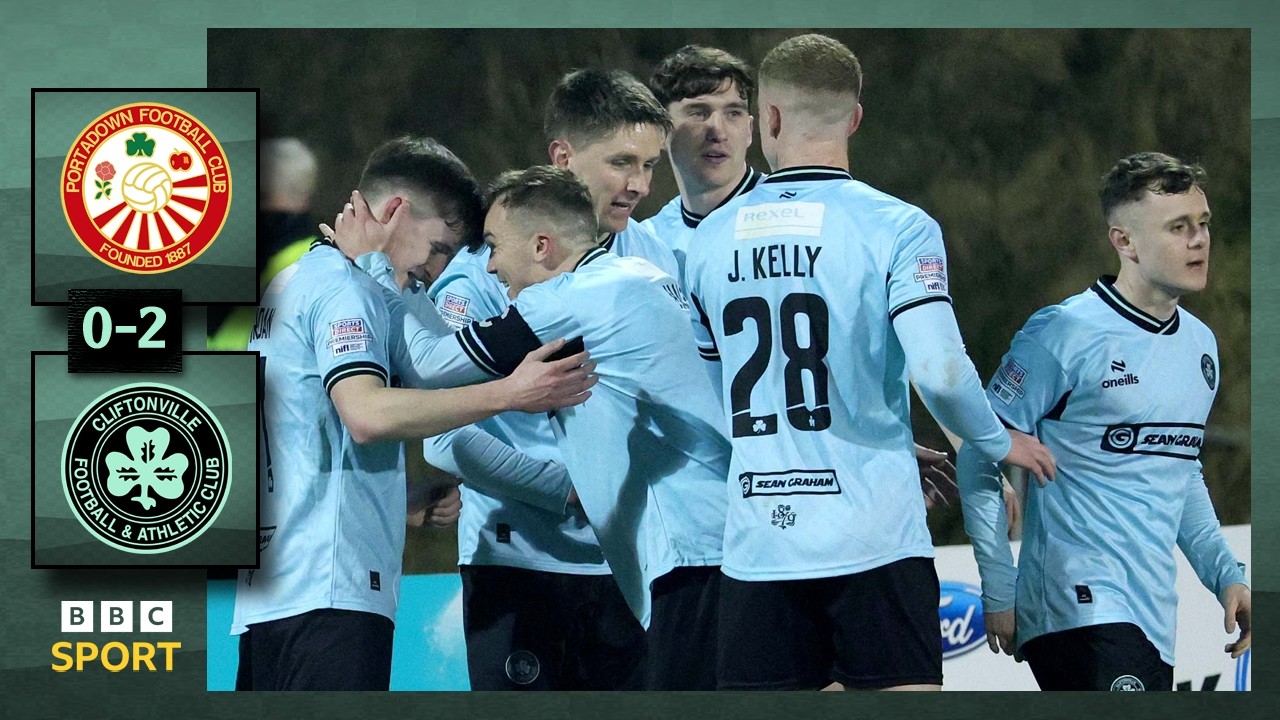 HIGHLIGHTS | Portadown 0-2 Cliftonville