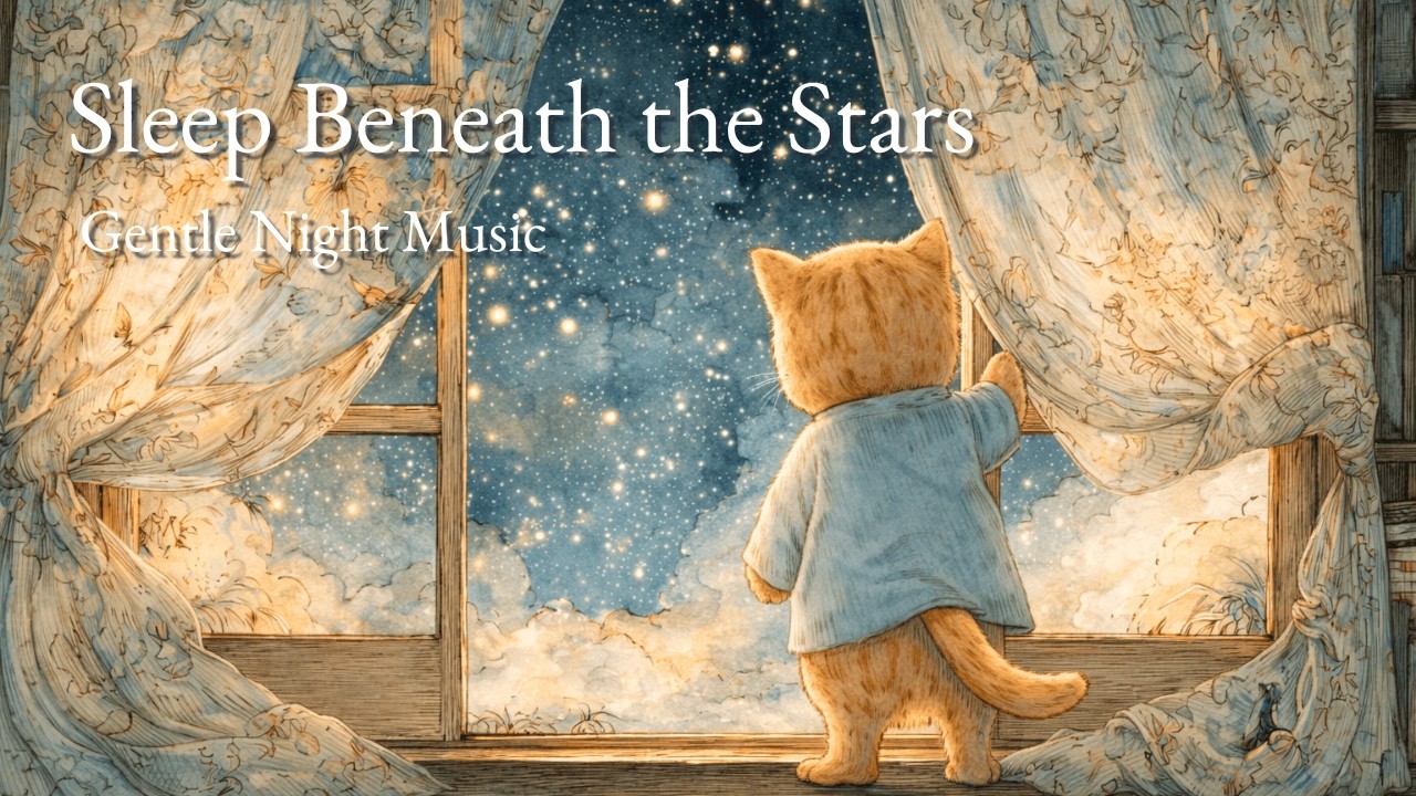 【癒やしのケルト音楽】星降る窓辺の物語🌿 - Sleep Beneath the Stars