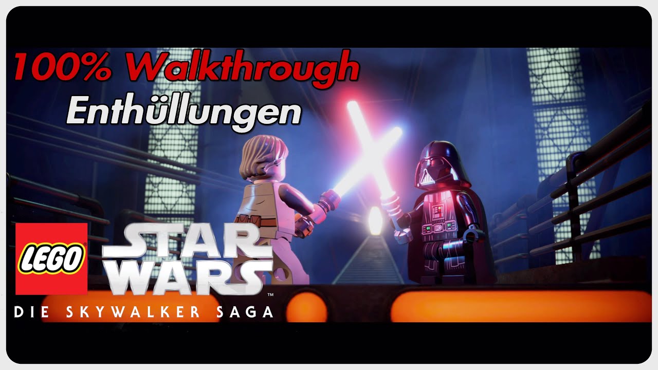 LEGO STAR WARS - Enthüllungen ALLE Minikits/Herausforderungen (100% Walkthrough/Ep. 5)