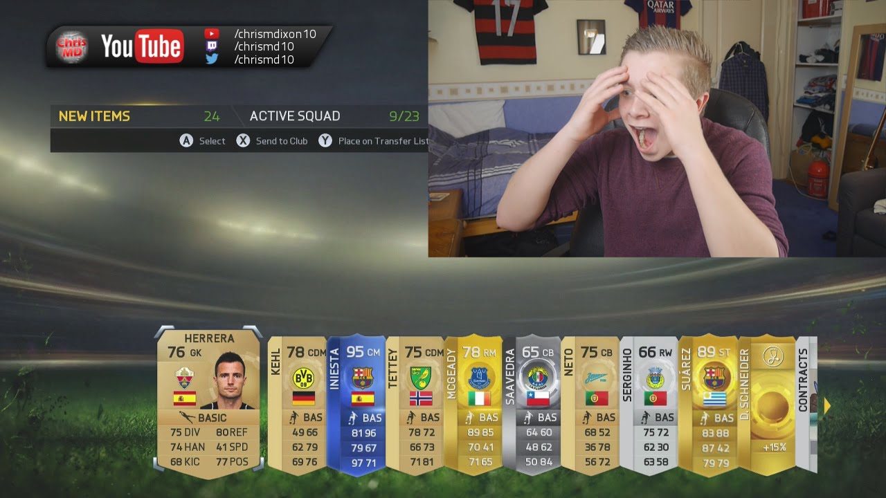 INSANE 3 MILLION COIN FIFA 15 TOTY PACK OPENING!