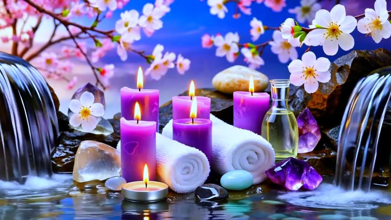 Relaxing Piano Music 🌿 Water Sounds, Deep Healing to Release Stress, Worry & Emotional Fatigue