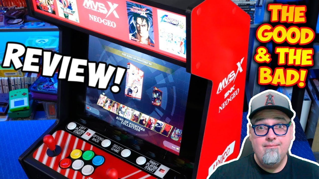 A New SNK Arcade Machine - Neo Geo MVSX Review! There Is Good & Bad For Your $500!