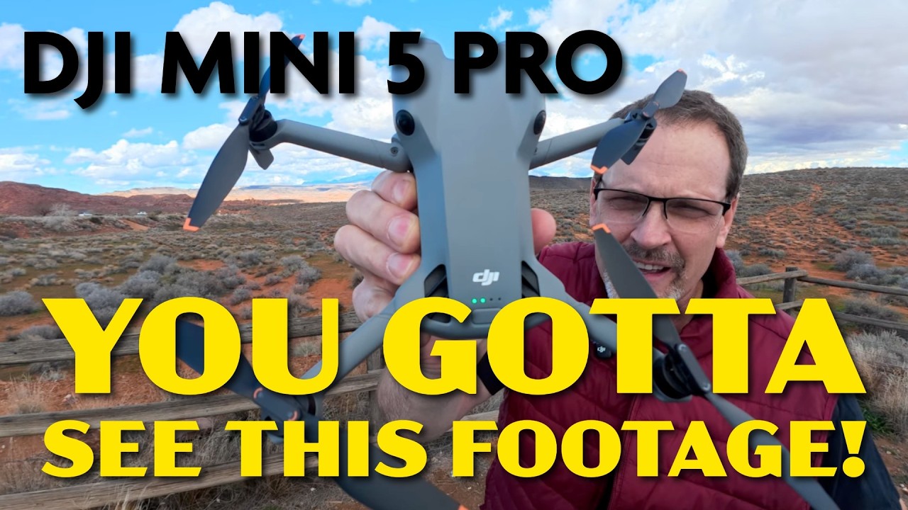 DJI MINI 5 PRO - YOU GOTA SEE THIS FOOTAGE