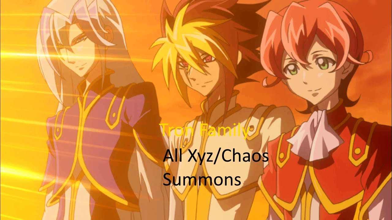 Yu-Gi-Oh Zexal I & II - Tron Family All Xyz/Chaos Summons (4K)