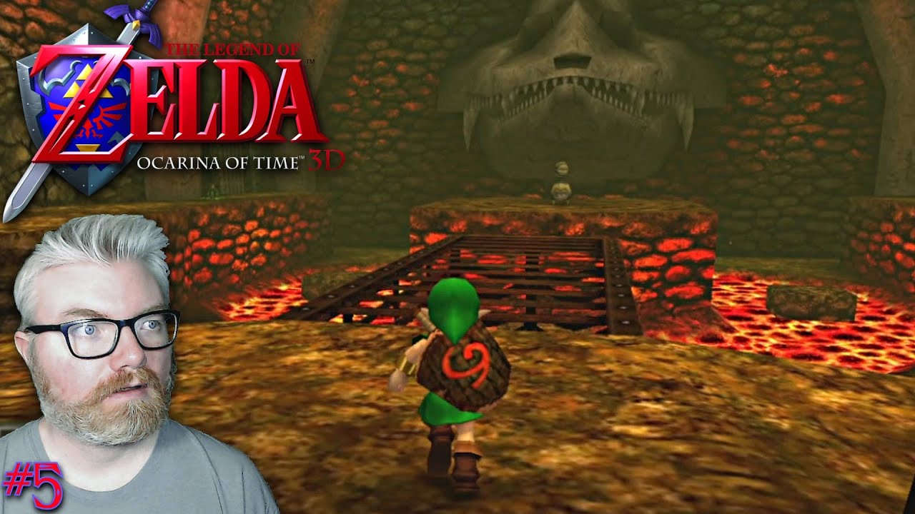 Legend of Zelda: Ocarina of Time 3D | Episode #5: Dodongo's Cavern.