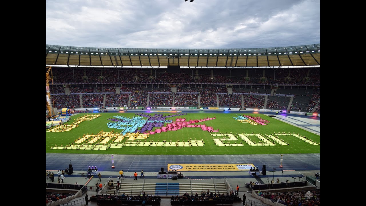 Turnfest Stadiongala Kinderbild 2017