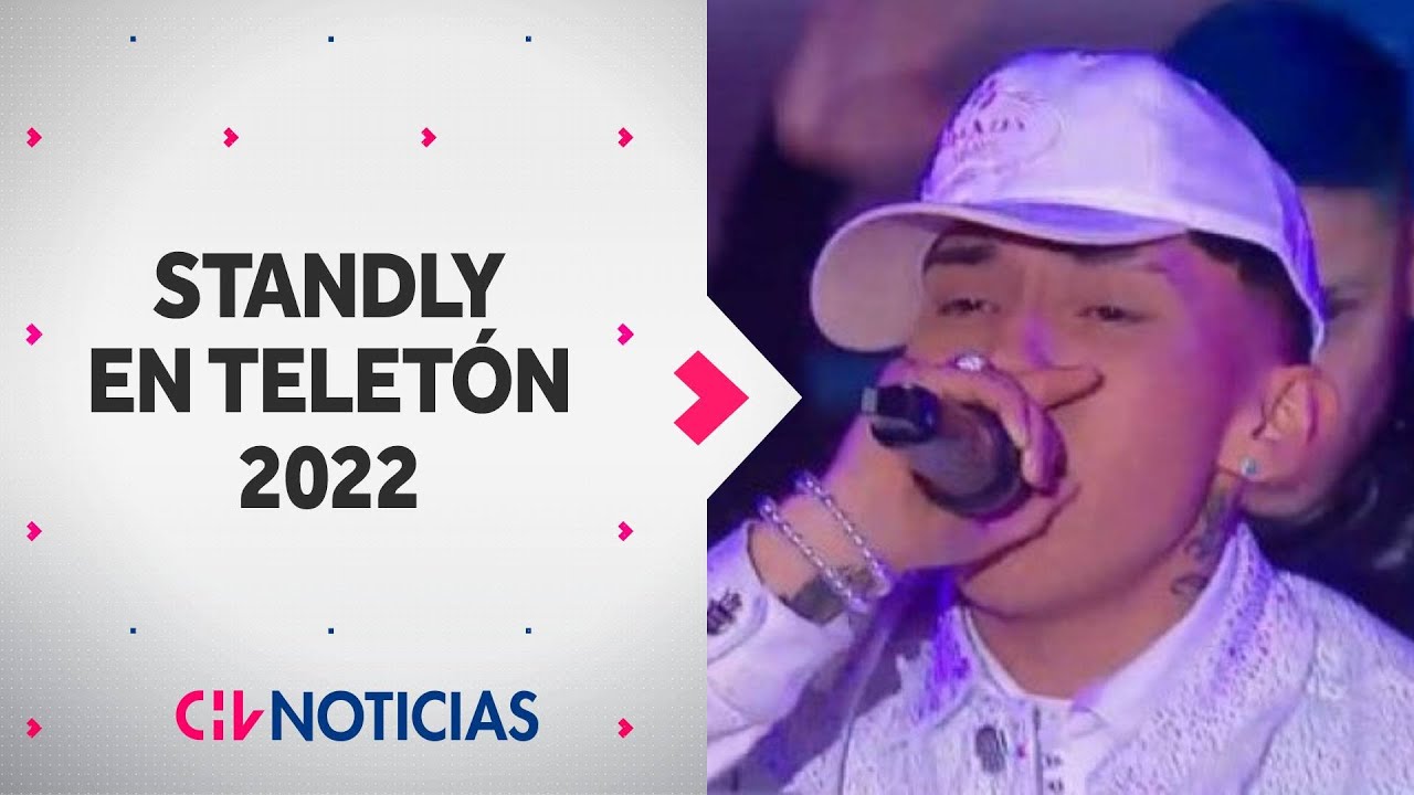 Así fue la presentación de STANDLY EN TELETÓN 2022: Cantó sus hits 