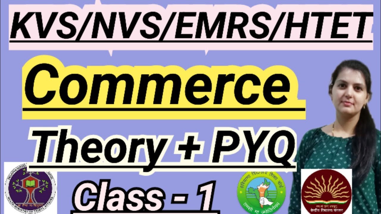 CLASS-1 /EMRS PGT COMMERCE  2025 / HTET PGT COMMERCE  2025 #emrs#htet#emrspgtcommerce#htetcommerce