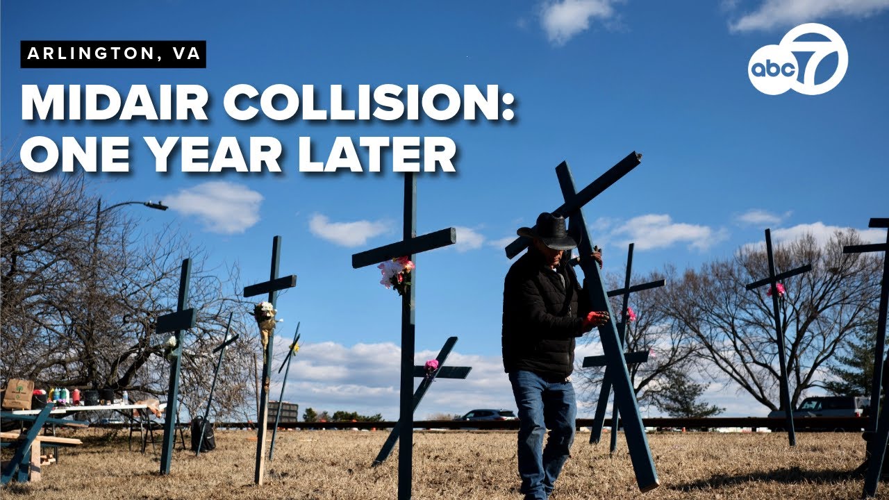 1 year later, DC remembers deadly midair collision over Potomac River