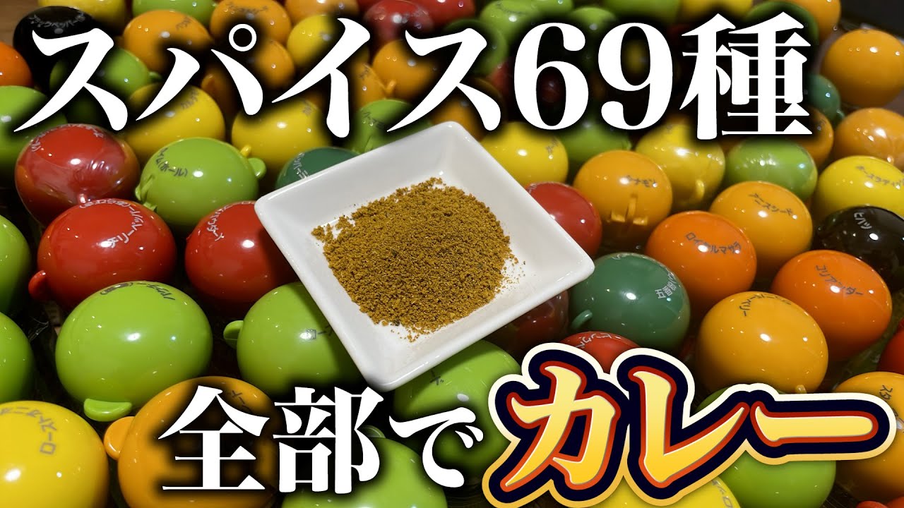 【検証】S&Bで売ってるスパイス69種類、全部混ぜてもカレーになる説！！！