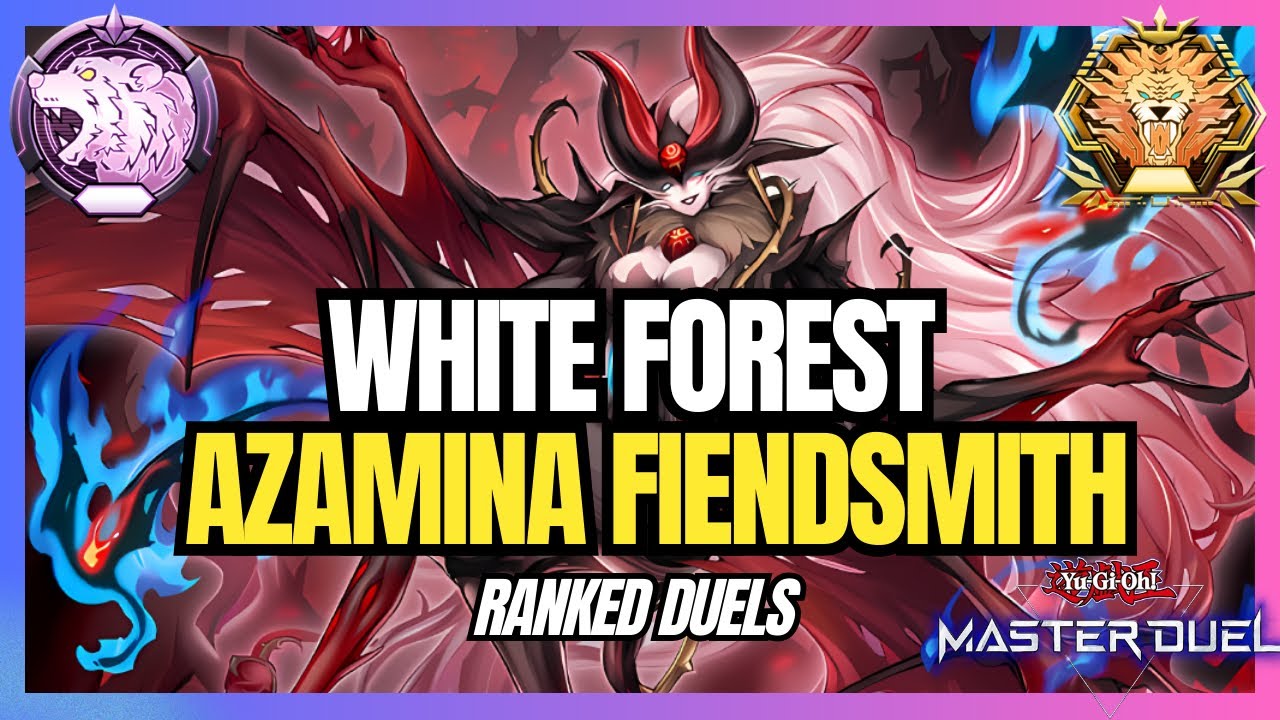 White Forest Azamina Fiendsmith VS the New Meta - Ranked Duels [Yu-Gi-Oh! Master Duel]