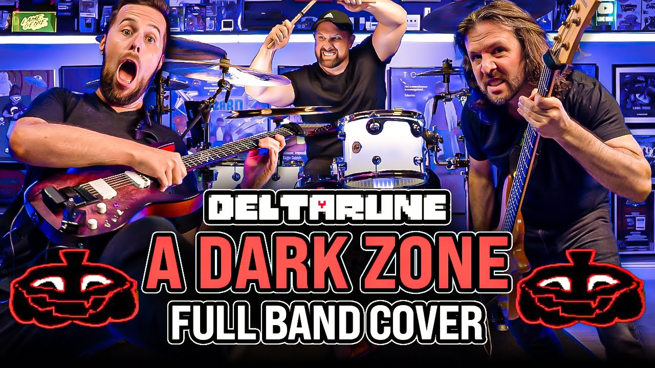Deltarune - A Dark Zone - goes harder | Full Band Cover | Metal Version