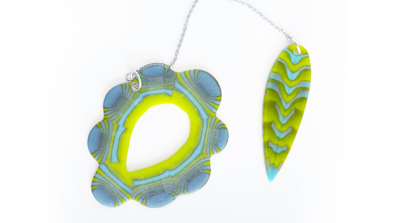 Fused Glass TGE Nuggets and Feathers Jewelry #fusedglass