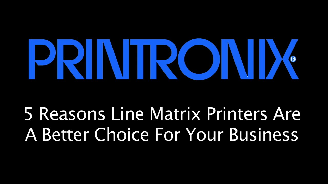 Printronix Line Matrix Printers