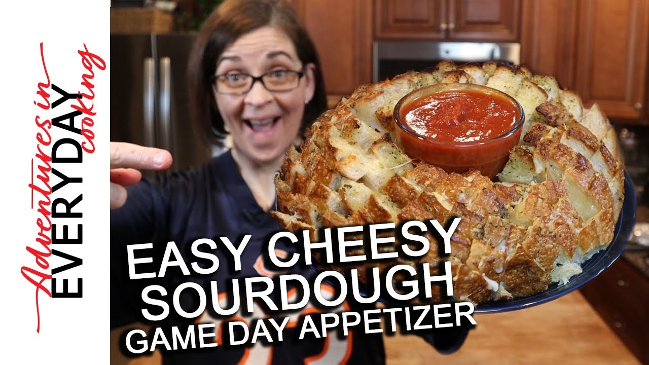 It's so easy being cheesy with this fantastic Sourdough bread appetizer!