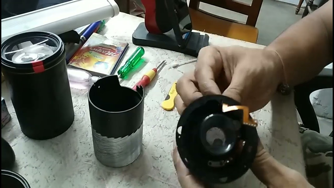 Sigma 70-300 focus repair and fungus clean
