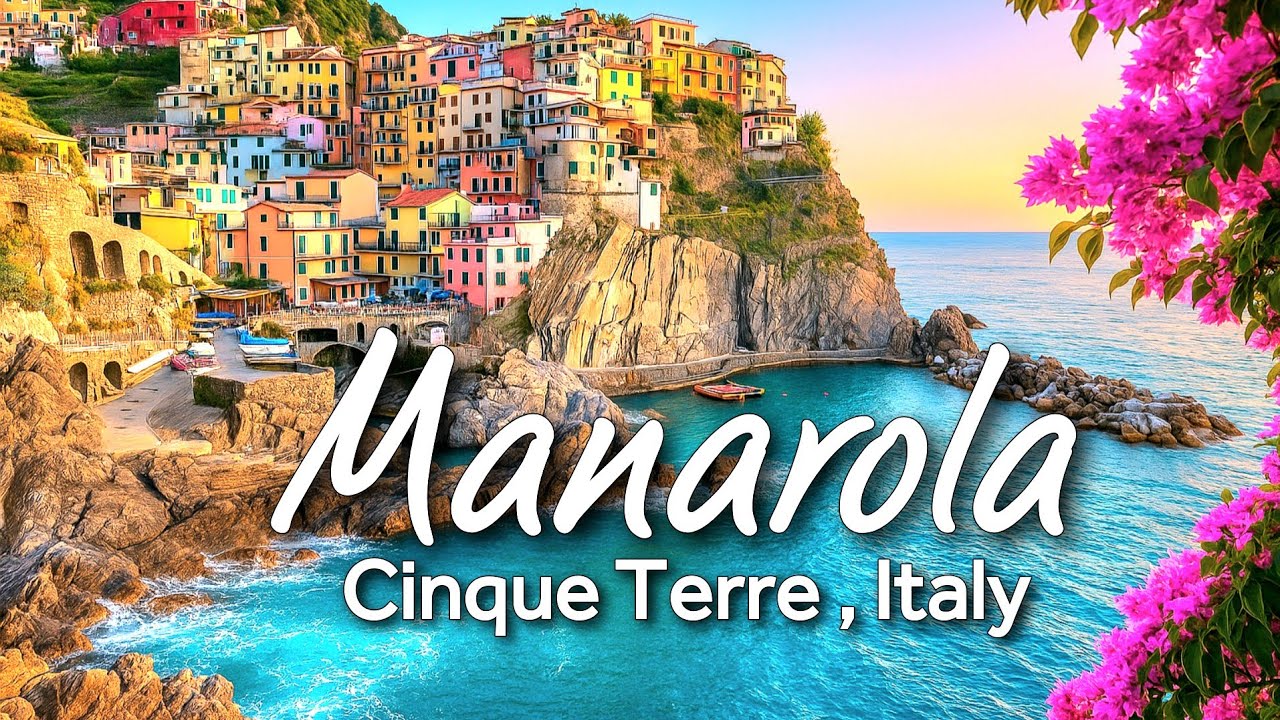 ITALY 🇮🇹 Cinque Terre - Dream destination for 2025 - Manarola 4K Video