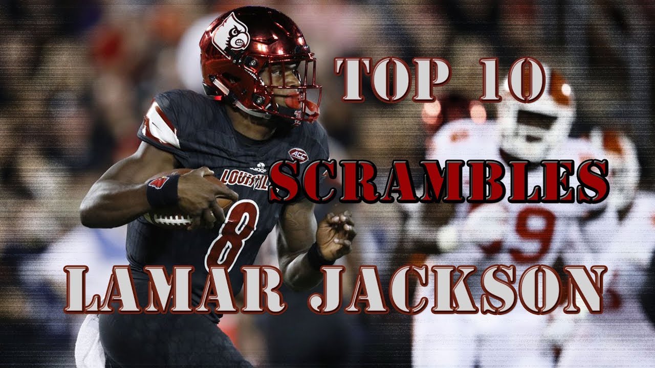 Top 10: Career Scrambles of Lamar Jackson