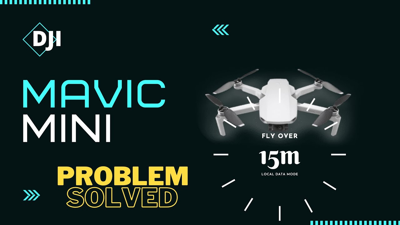 DJI Mavic Mini Fly Over 15m limit using Local Data Mode #dji