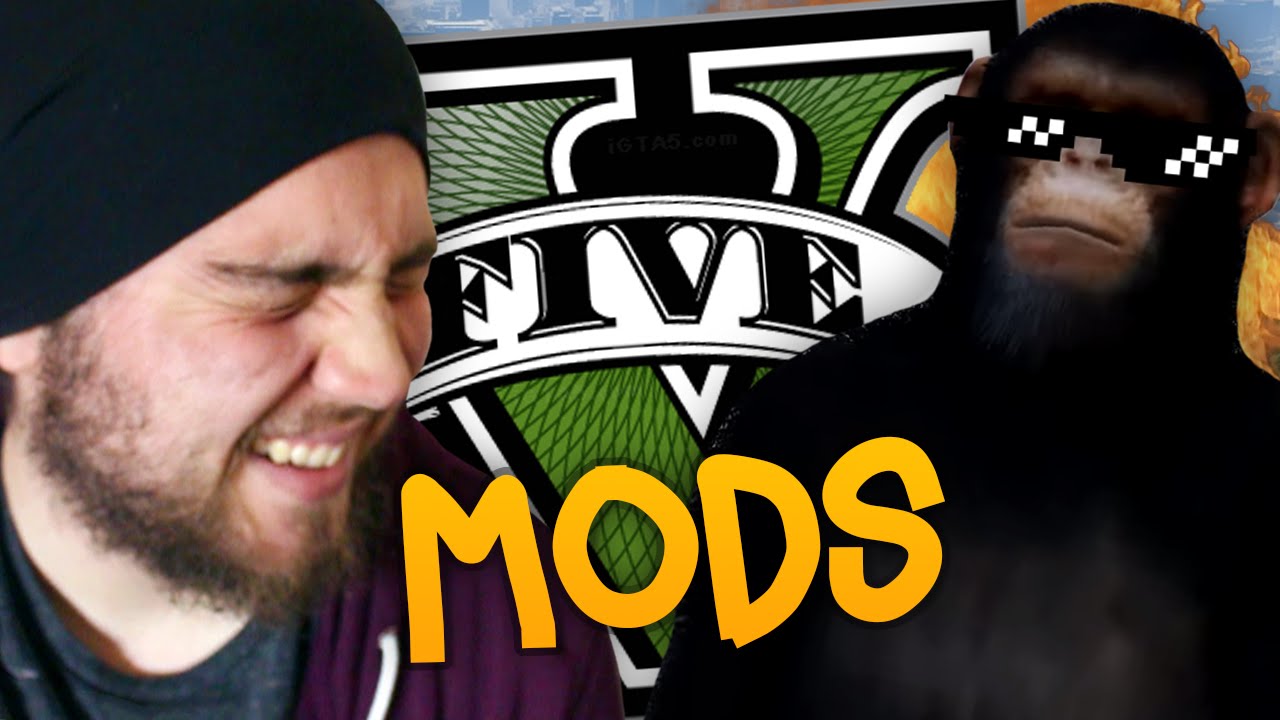 FUNNY MOMENTS COM MODS NO GTA V