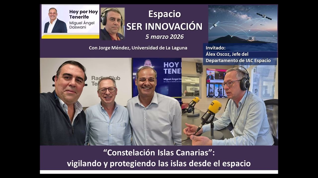 SER INNOVACION RadioClubTF ConstelacionIslasCanarias 5Marzo2026