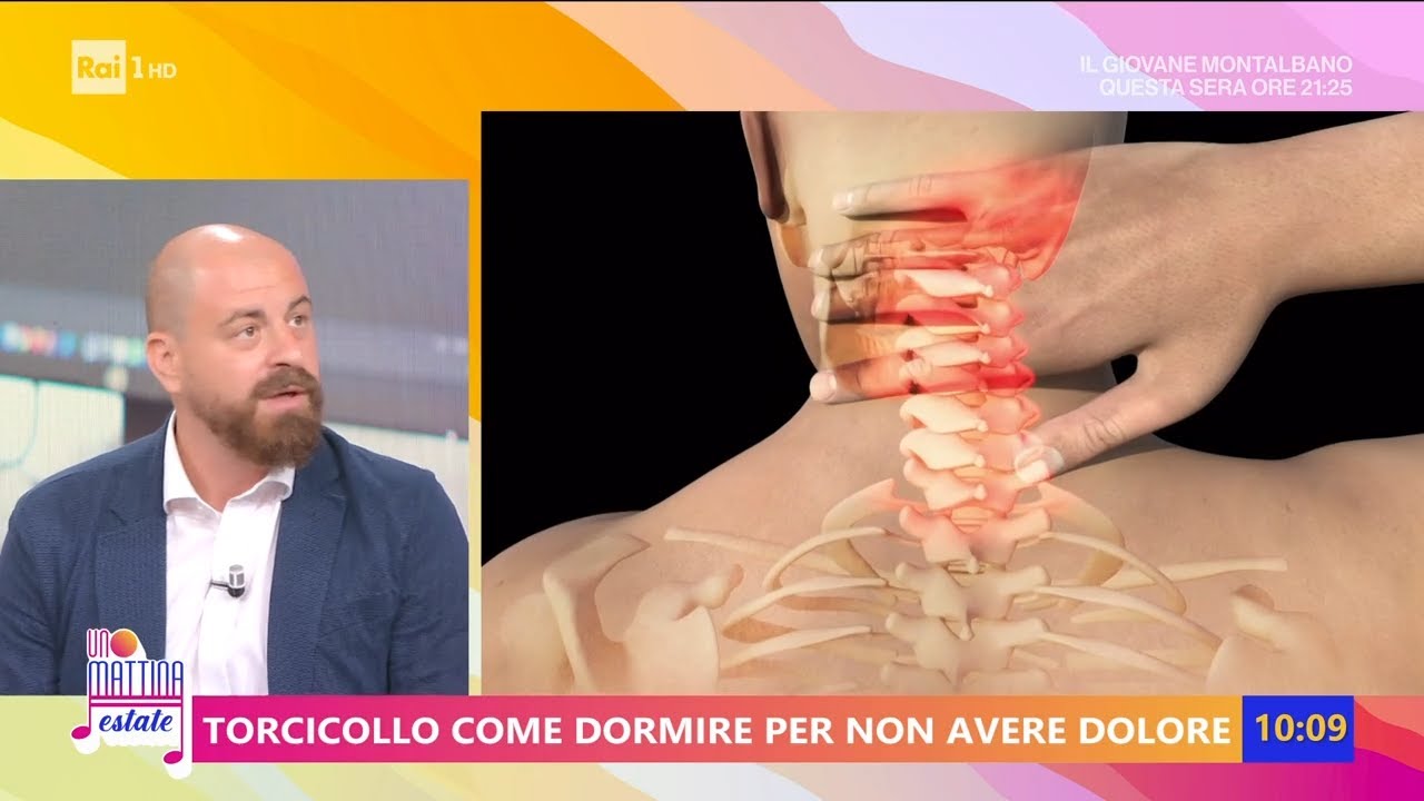 Torcicollo, attenzione agli sbalzi di temperatura  - Unomattina Estate 17/07/2023