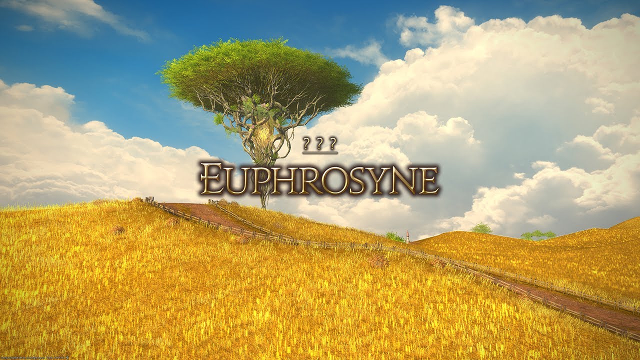 FFXIV Endwalker - Euphrosyne 24 Man Raid Blind Run!