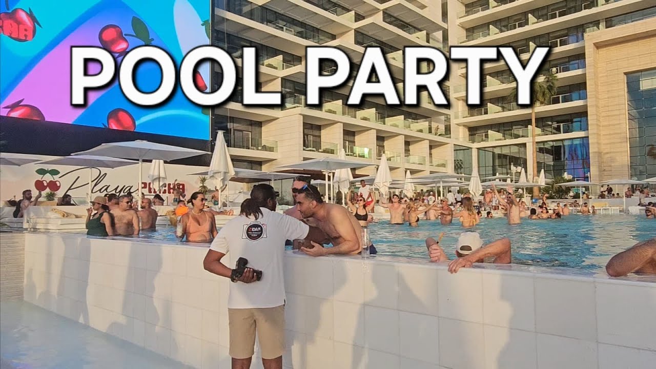 Dubai Beach Club Pacha playa POOL PARTY