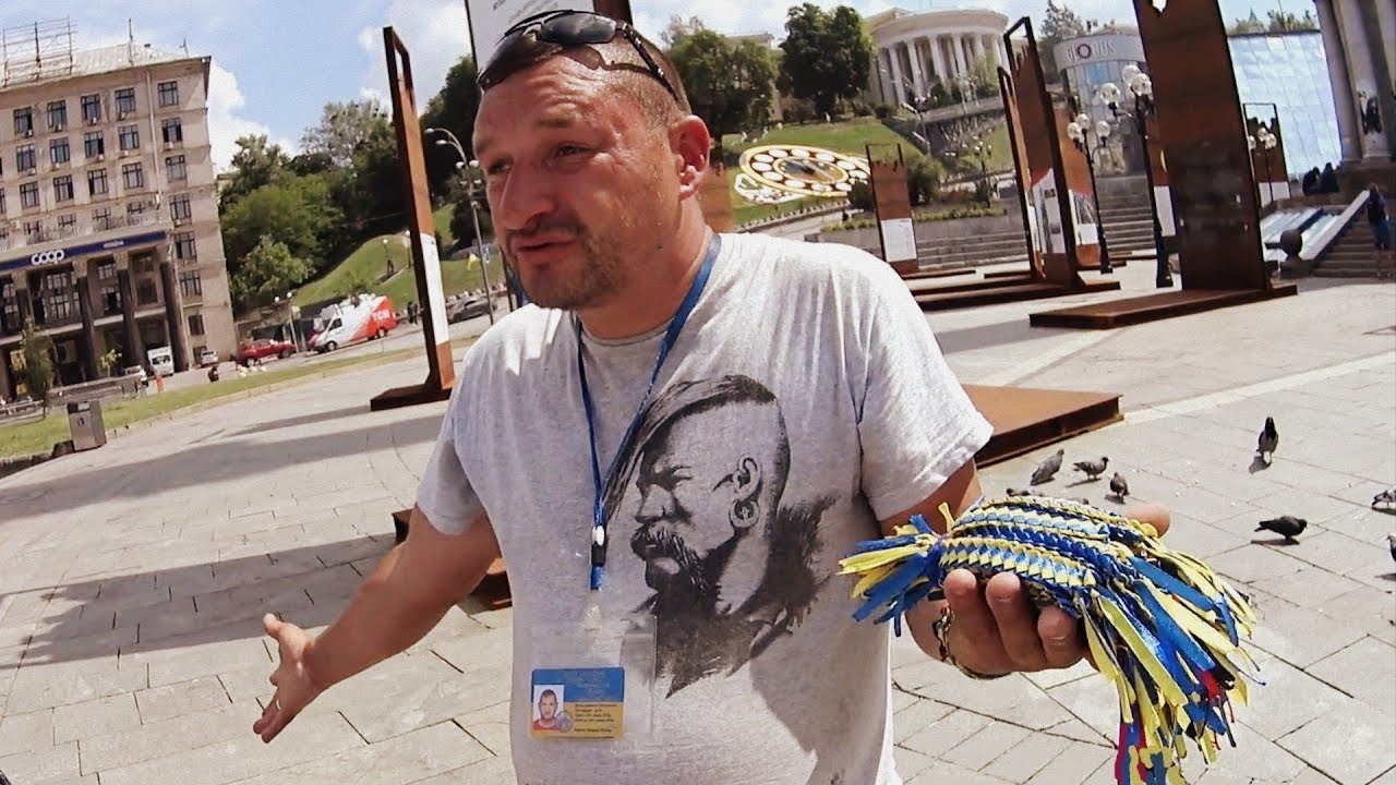 Киев сегодня. Украина 2018. Уличный музыкант порвал душу.