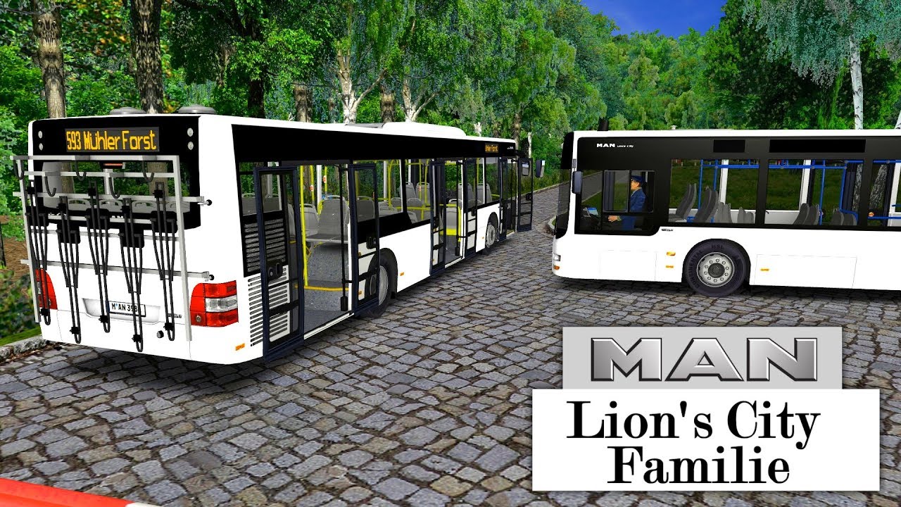 OMSI 2 MAN Lion's City Familie A21 Dreitürer ☆ Let's Play OMSI 2 | #807