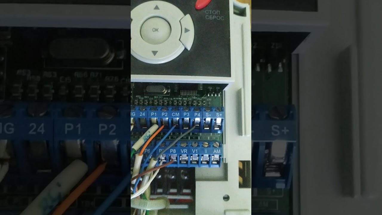 Управление частотника ProfiMaster PM-G540-1.5k