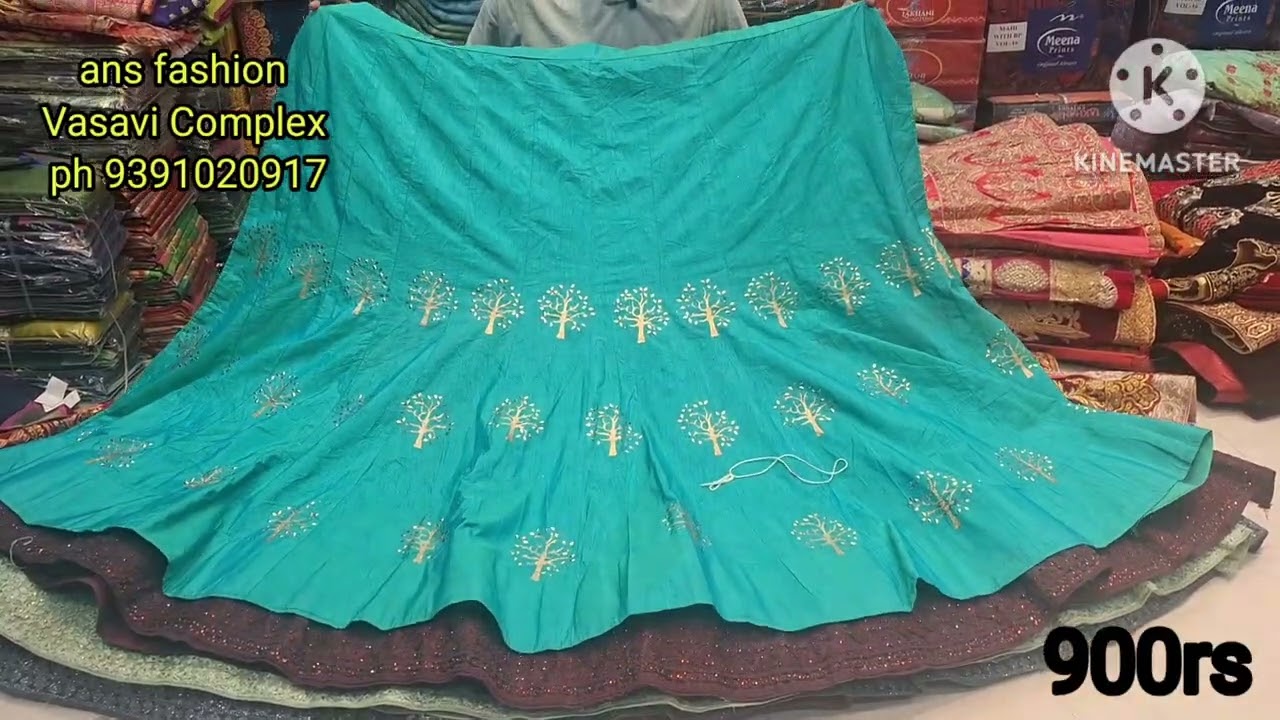 ₹4000-₹8000అమ్మే  designer లేహేంగస్ ఇపుడు  only lehengas సమంజసమైన ధరలో don't miss
