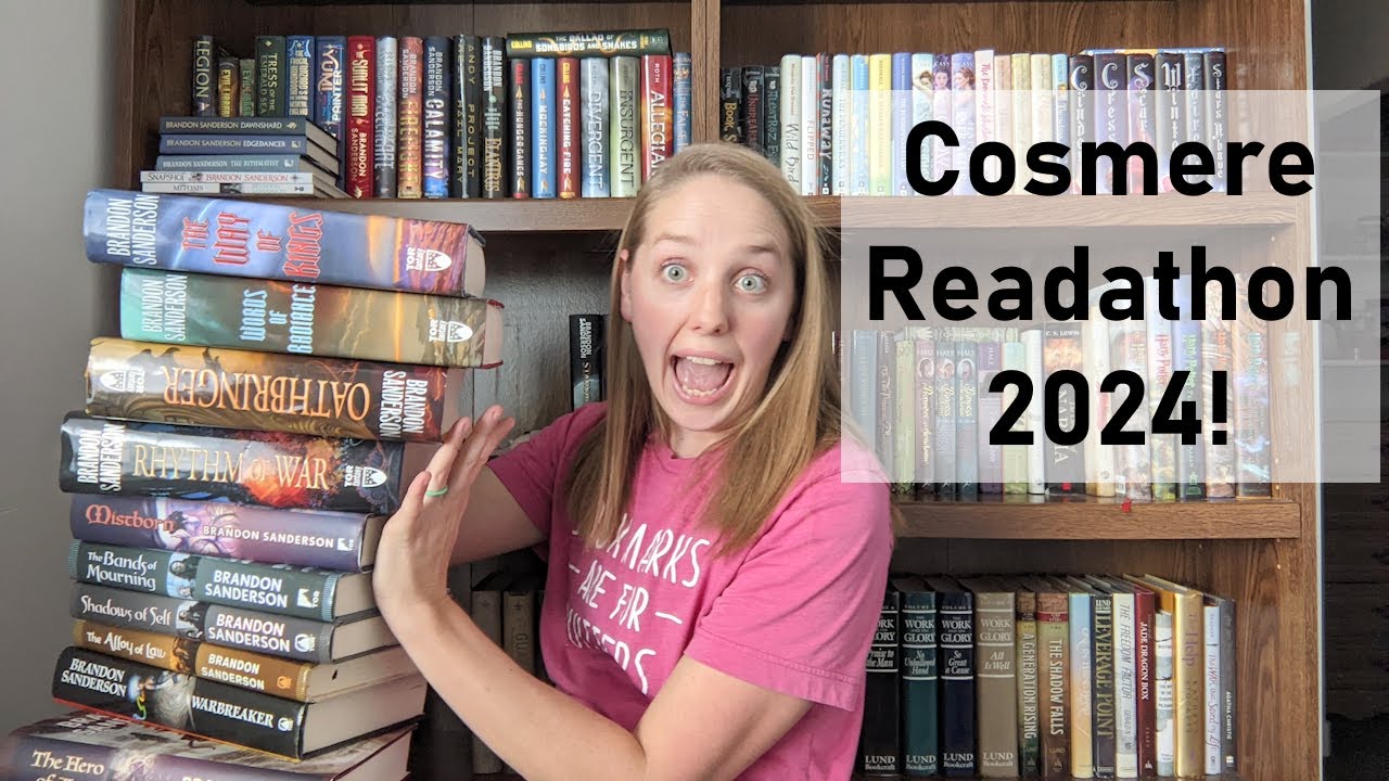 Cosmere Readathon 2024  -  Reading ALL the Cosmere Books BEFORE Wind and Truth!