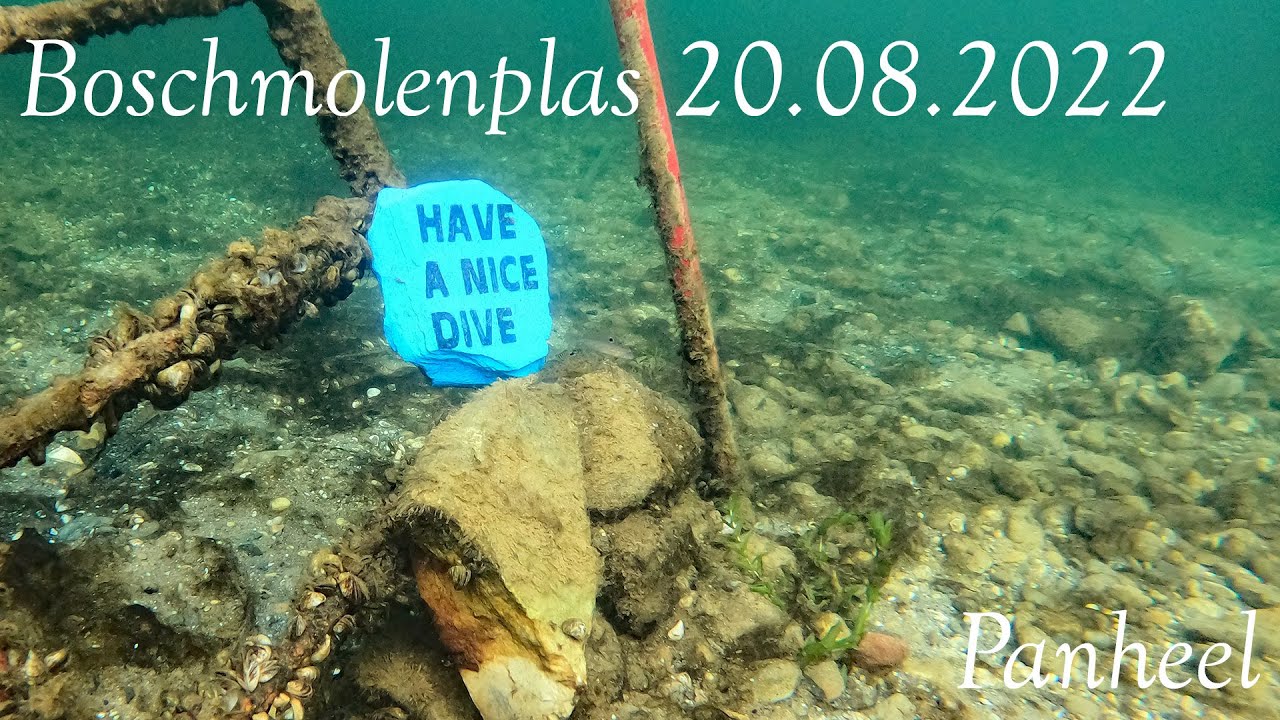 Tauchen in den Niederlanden Boschmolenplas Panheel August 2022