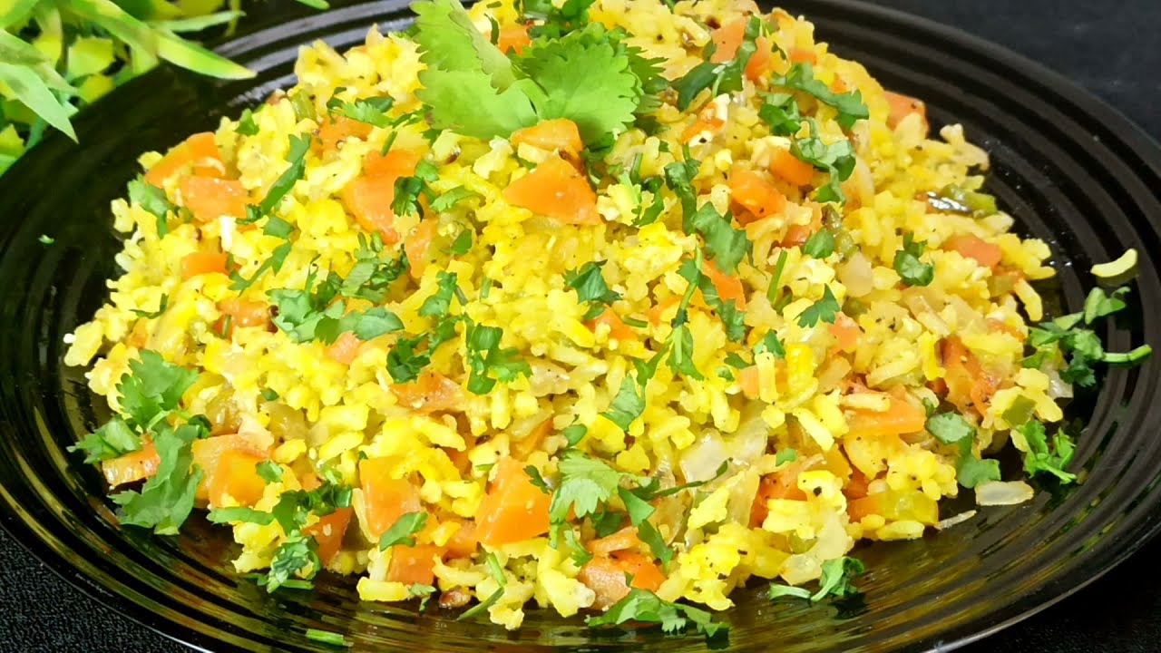 Rice Recipe with Eggs and Vegetables