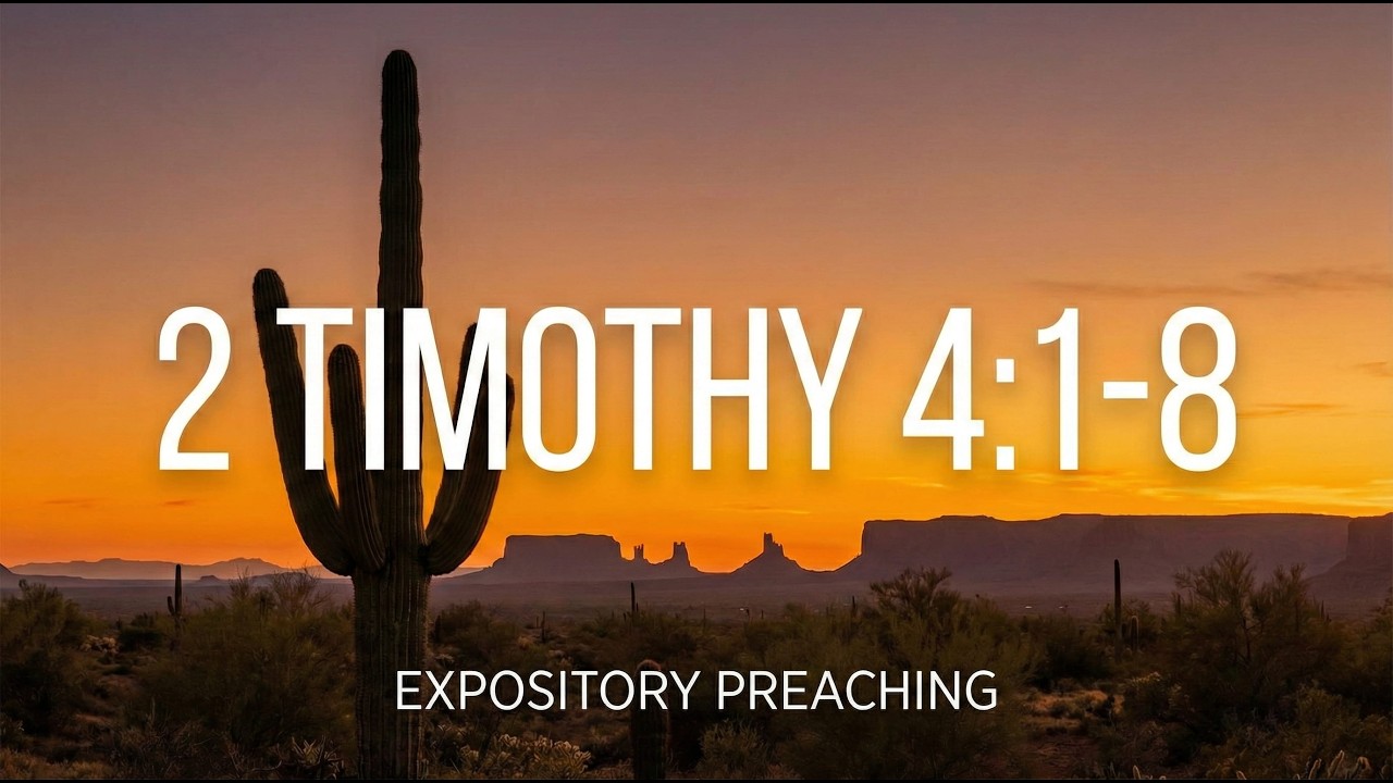Expository Preaching (2 Timothy 4:1-8) | 2/15/2026 | New Covenant Community Church