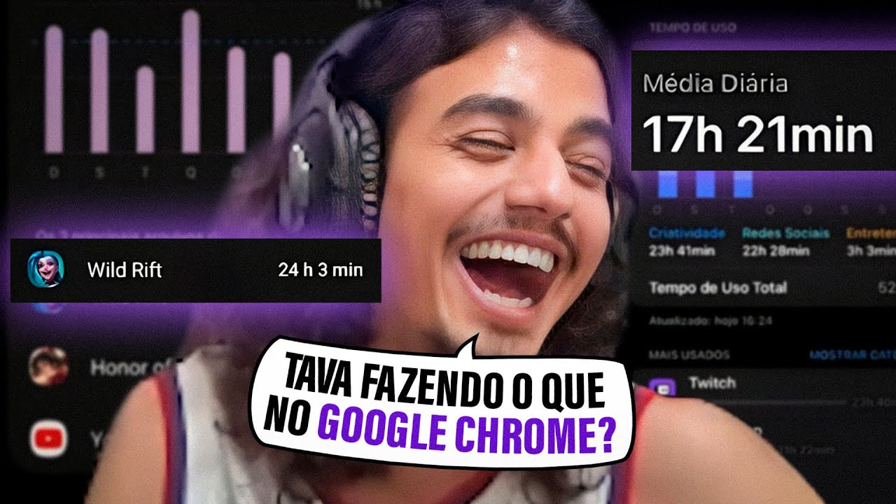 KENNZY SE SURPREENDE COM O TEMPO DE USO DO CELULAR DOS VIEWERS 😱 | Kennzy Reacts