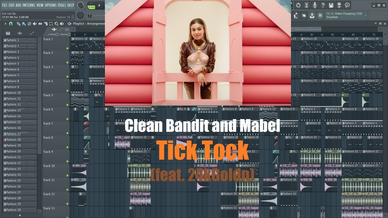 [FREEFLP] Clean Bandit and Mabel - Tick Tock (feat. 24kGoldn)