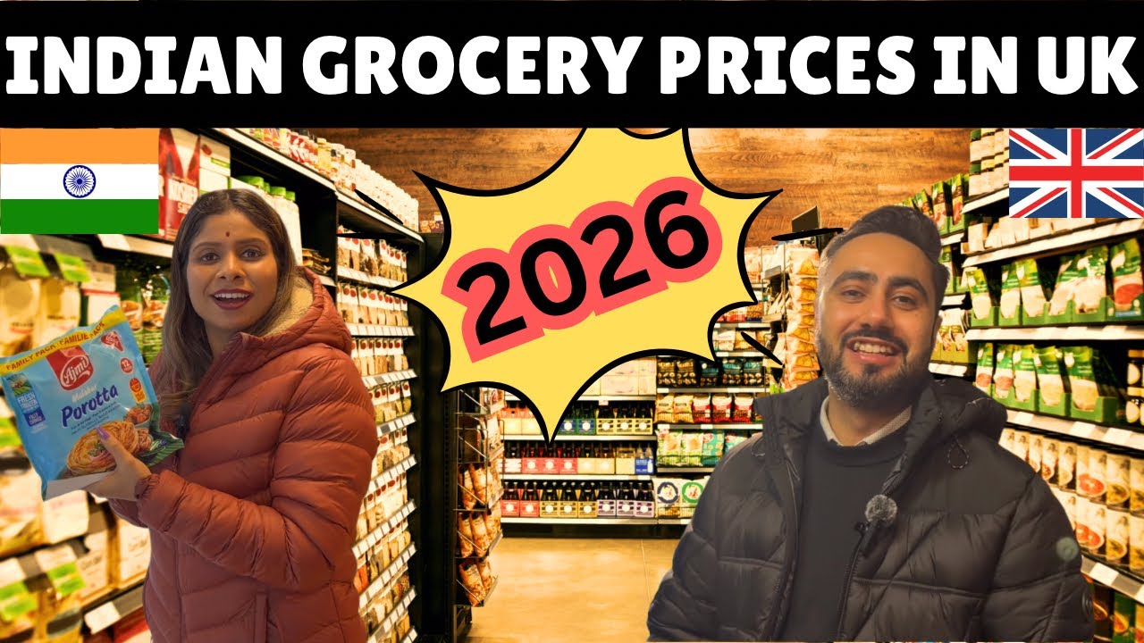 How Much Do Indian Groceries Cost in UK 2026? | Real Store Tour + Price List | Indian Youtuber in UK