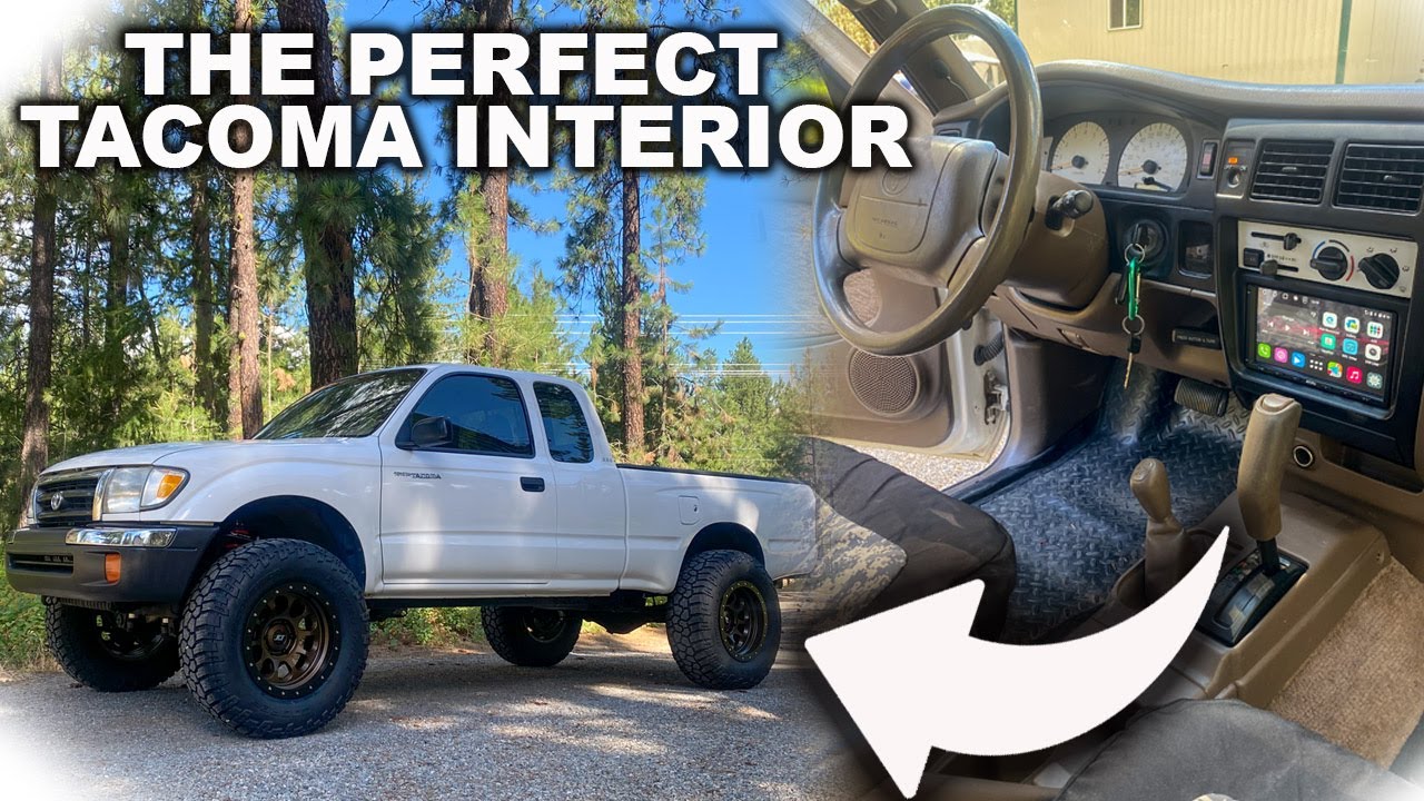 Interior Upgrades For The 1st Gen Tacoma!