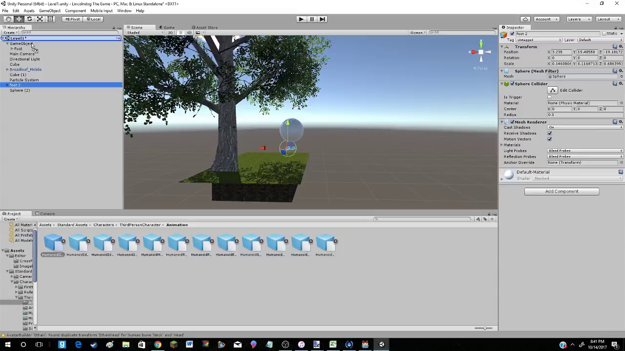 Making a 3D adeventure game in unity