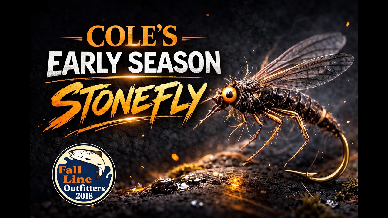 Learn to Tie Cole's Early Season Stone Fly