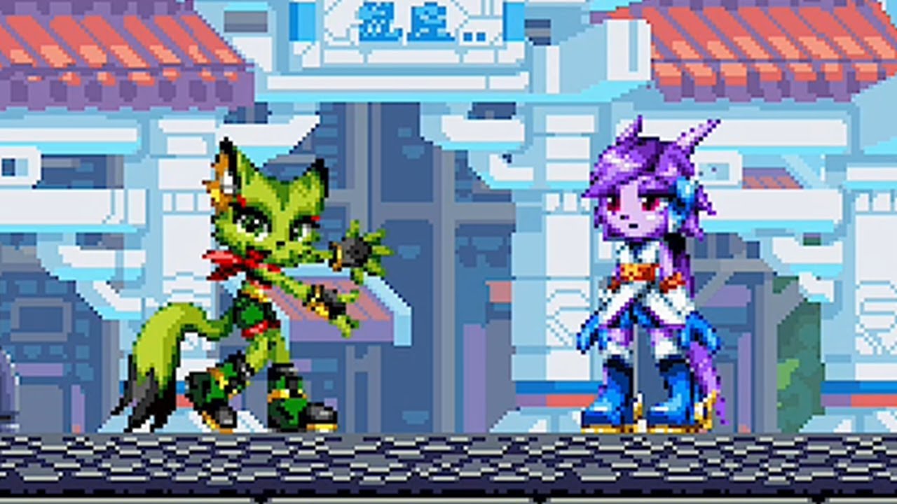 Freedom Planet 2 - Carol and Lilac Highlights (Mostly Carol)
