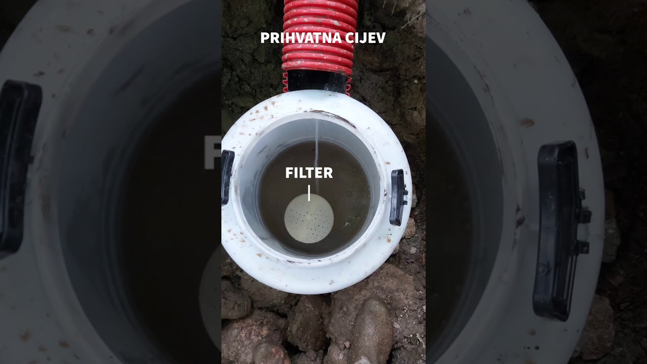 Kapitaža za vodu od plastičnog bureta, kaptaža