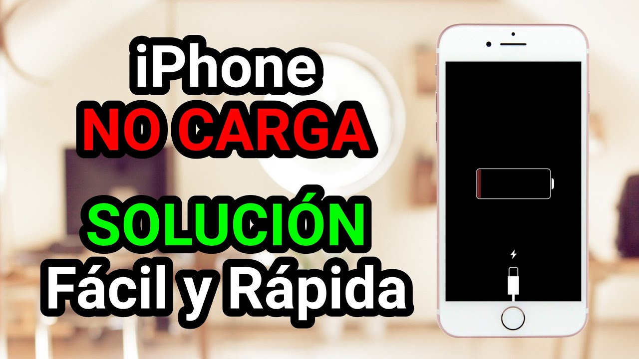 REPARAR iPhone, NO CARGA, Carga Falta, Carga Lenta, Demora en Cargar, Problema Común en iPhones