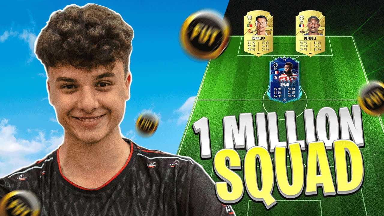 Win EVERY game 1 Million Squad Builder FIFA 23 Ultimate Team