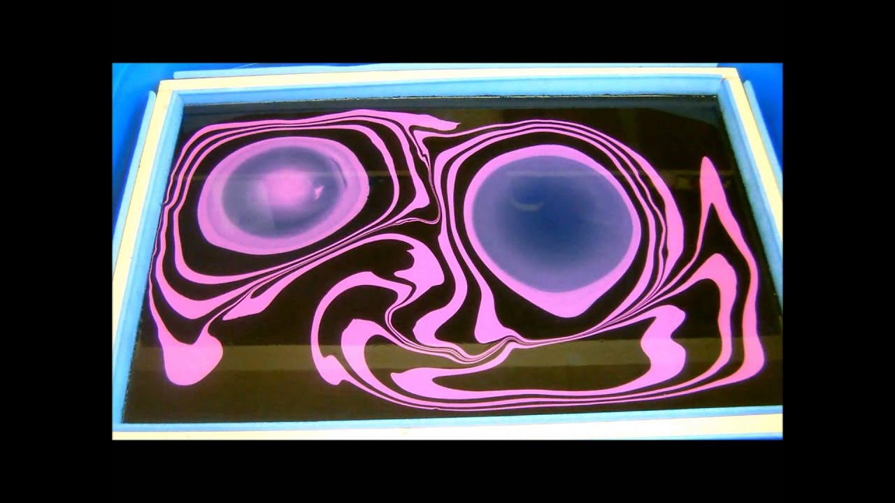 Swirling(Black & Purple Bicycle Frame Swirl)