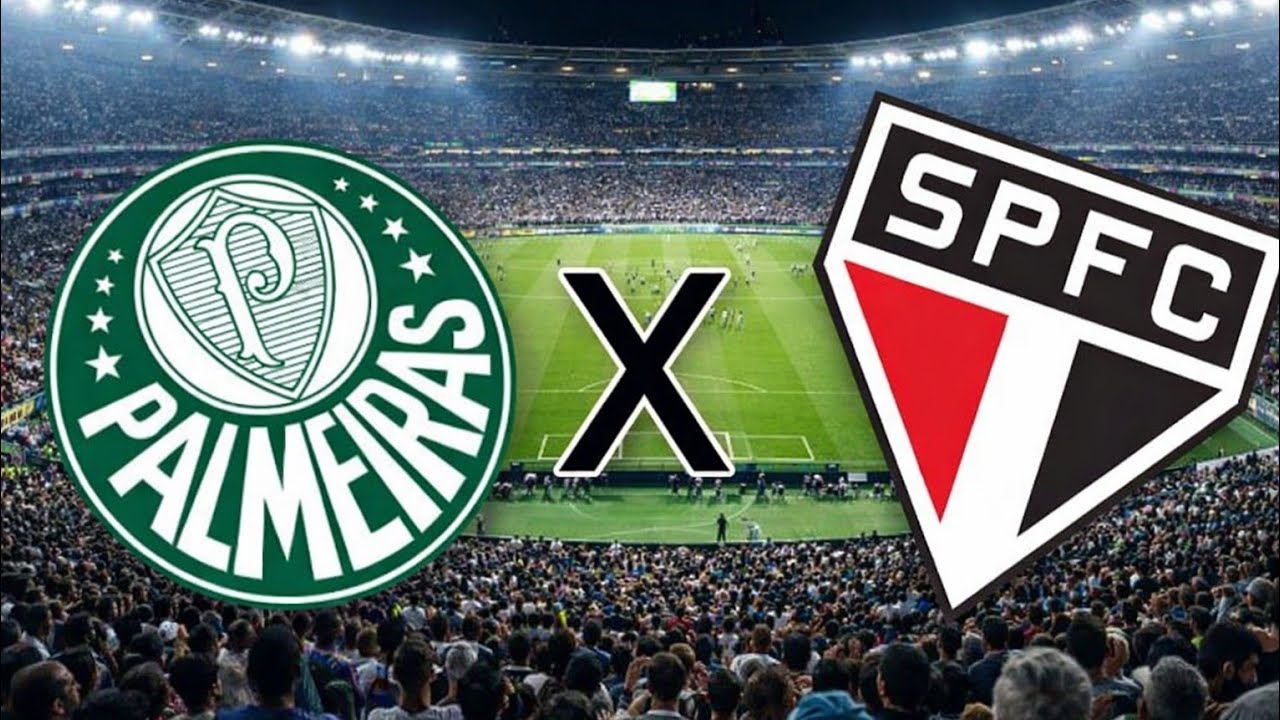 PALMEIRAS X SÃO PAULO - Gameplay 