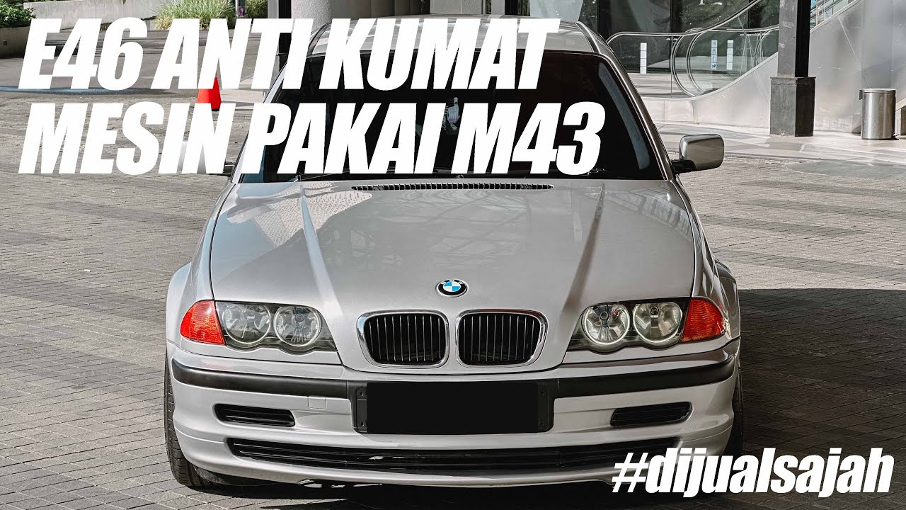 BMW E46 SEHAT LUAR DALEM | RAPIHIN INTERIOR BALIK ORIGINAL LOOK | MESIN M43 ANTI KUMAT #dijualsajah